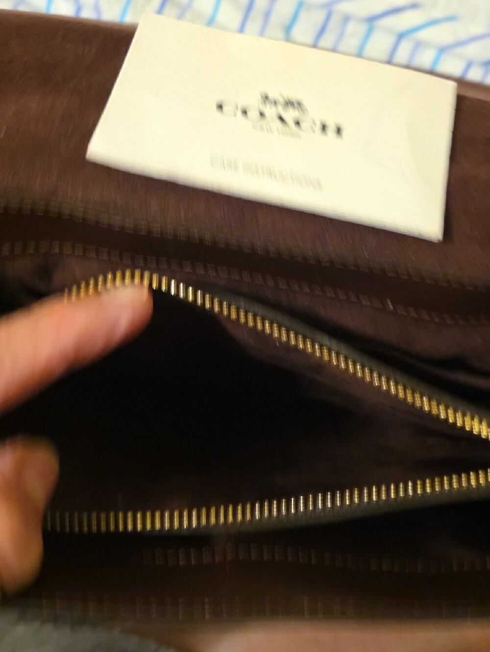 Coach Pink Leather & Signature Canvas Satchel with Butterfly Accents - Picture 6 of 12